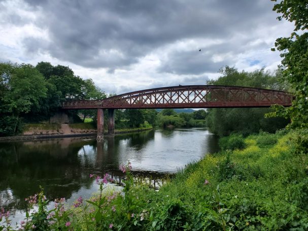 Old army bridge near Monmouth