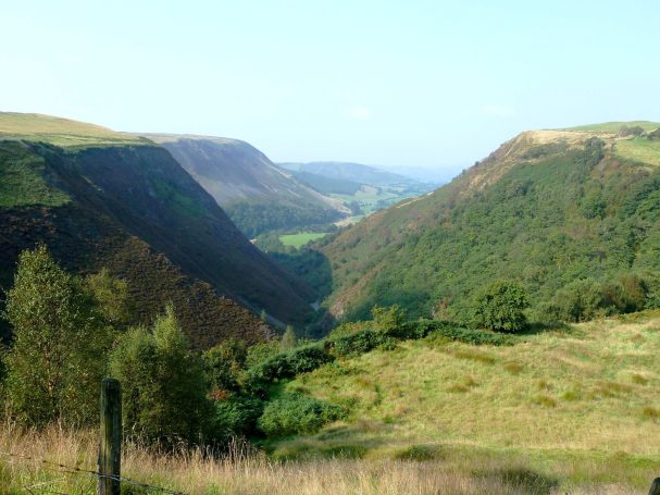 Mountain view from Glyndwr's way