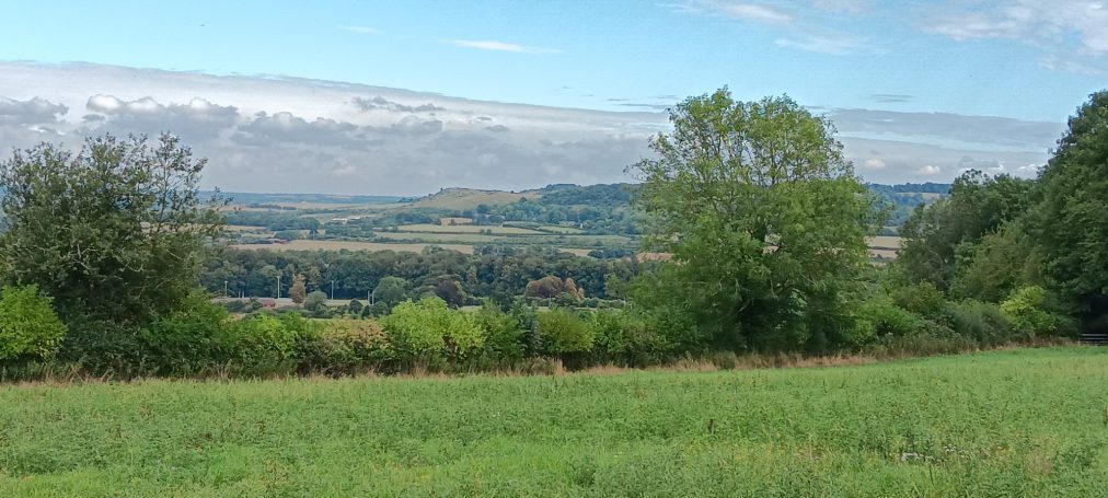 Landscape from the Ridgeway walk