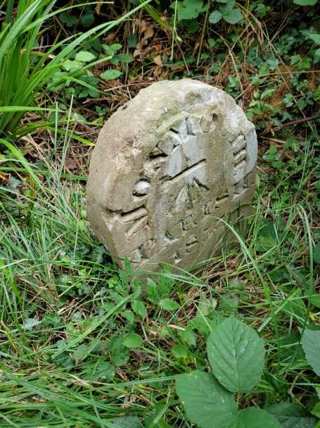 Milestone at Kingswood near Monmouth