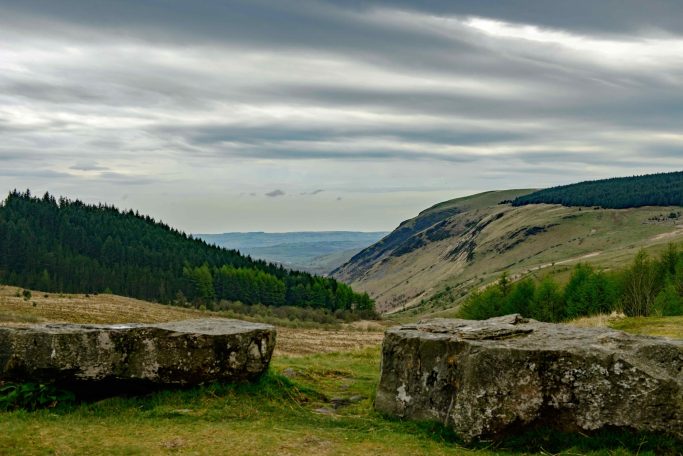 Cambrian Mountains near Llanidloes