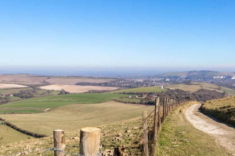 Path leading to Kingston near Lewes